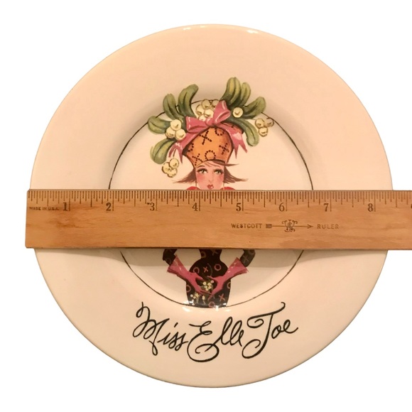 HOLIDAY SHOPPERY by Neiman Marcus Set of 3 Appetizer Plates Made in Portugal - Picture 7 of 11